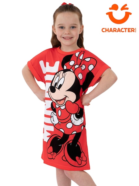 Character Red Disney Minnie Mouse Nightdress (Y27282) | £15