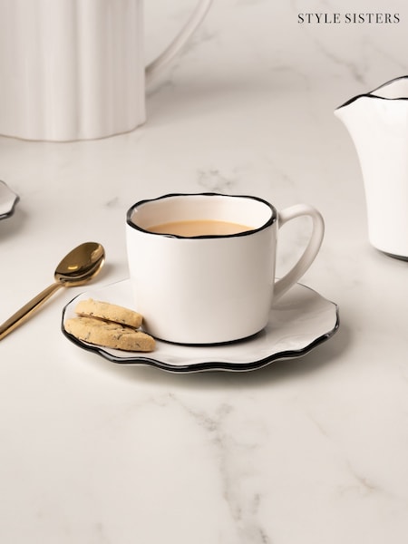 Style Sisters White Teacup Teacup (Y27753) | £16