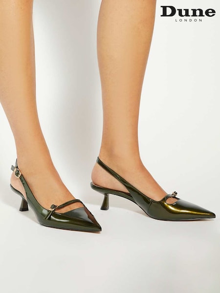 Dune London Green Deserved Shallow Mary Jane (Y27800) | £99