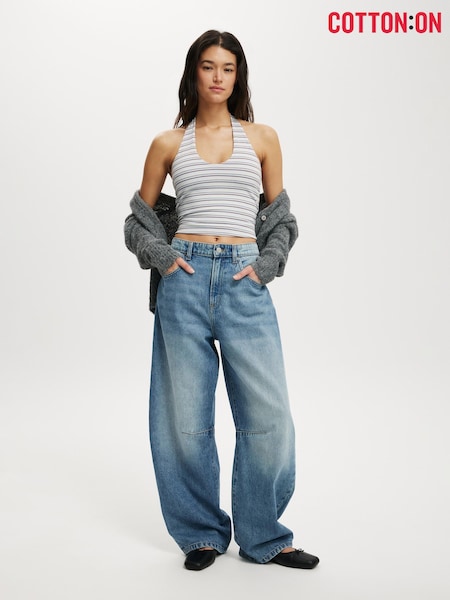 Cotton On Blue Barrel Jeans (Y28543) | £45