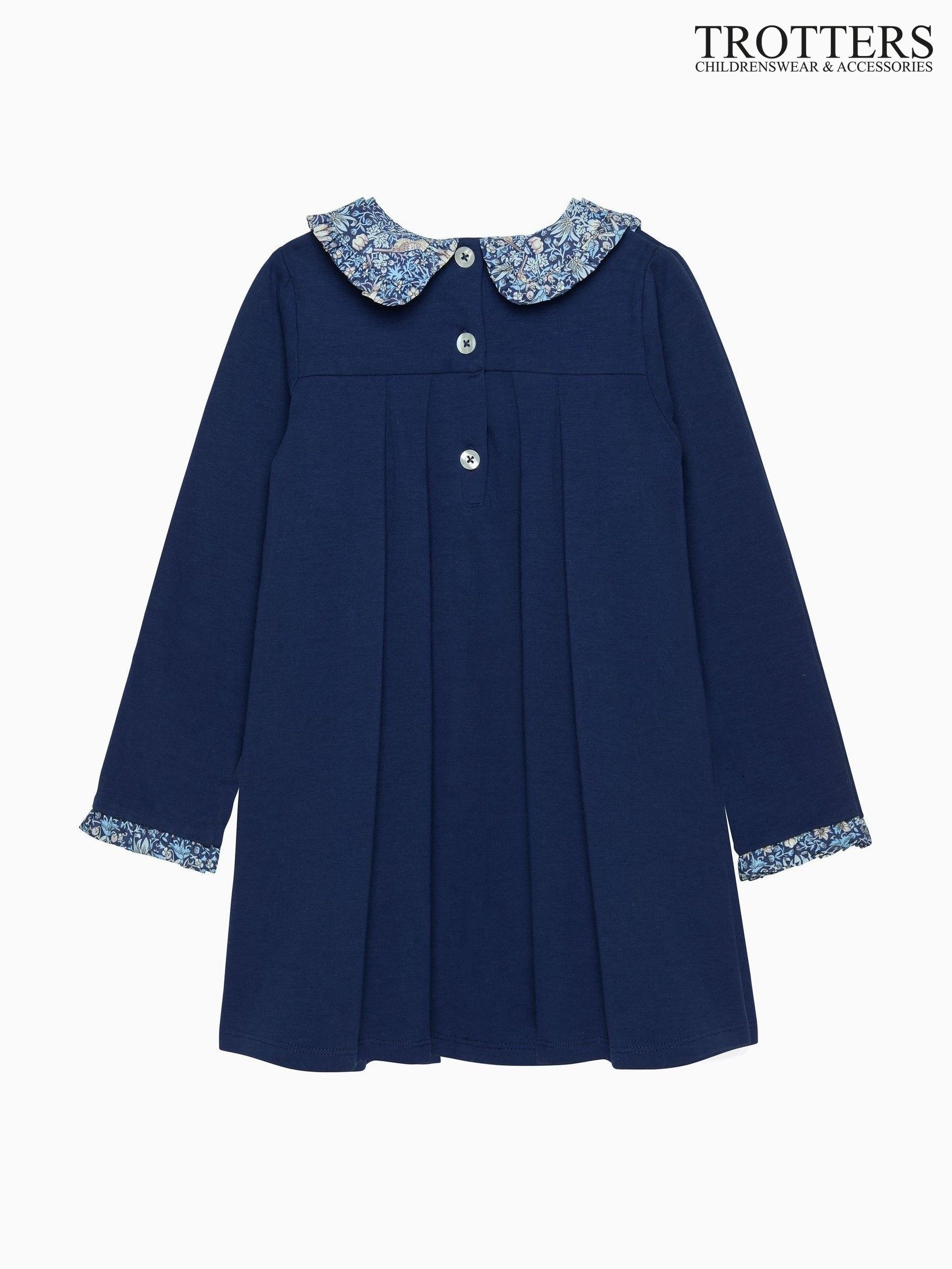Mädchen Peter Pan Bluse In Hellblau, Größe 6X - Klassisches Hemdchen Mit Peter-Pan-Kragen