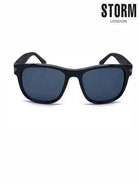 Storm D Shape Black Sunglasses (Y29198) | £35