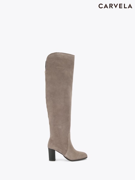 Carvela Nude Martano Otk Boots (Y29202) | £169