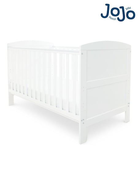 Ickle Bubba White Coleby Classic Cot Bed and Premium Pocket Sprung Mattress (Y29316) | £249