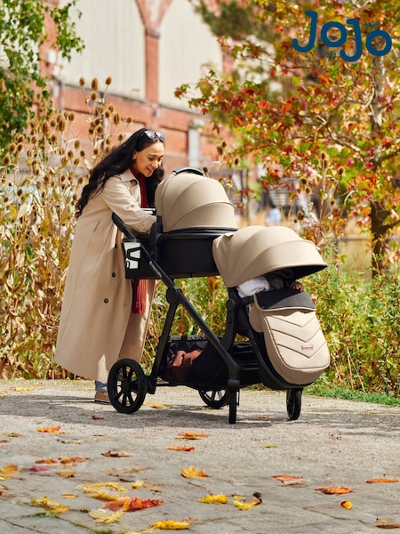 Ickle Bubba Stone Virgo 18 Piece Travel System with iSize Cirrus Ca Cirrus Car Seat (Y29317) | £1,049