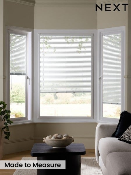 Matt Made To Measure Perfect Fit 25mm Aluminium Venetian Blinds