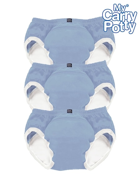 My Carry Potty 3 Pack Ocean Blue My Little Training Briefs (Y29571) | £19