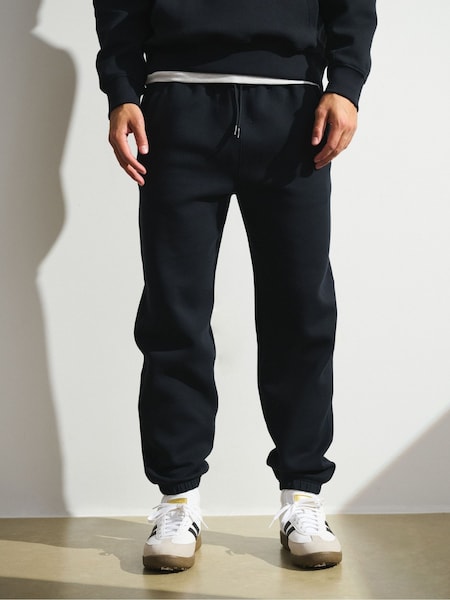 YPB Abercrombie & Fitch Black Neo KNIT MAX Cinched Bottom Joggers (Y30268) | £67