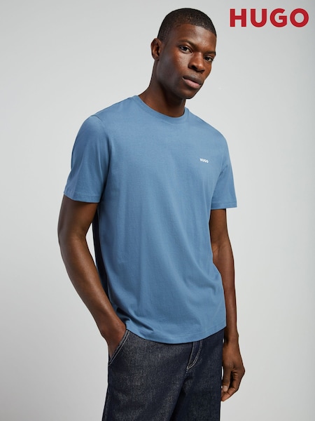 HUGO Blue Logo T-Shirt (Y30361) | £39