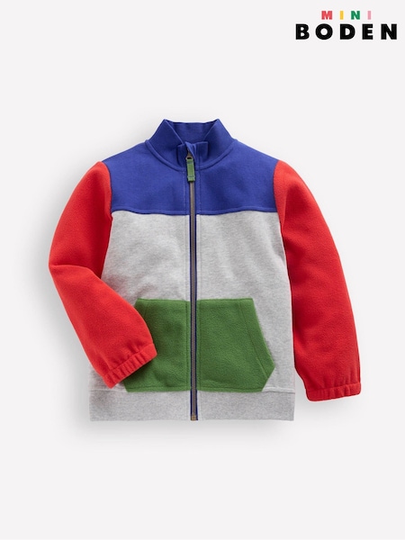 Boden Pink Cosy Fleece Zip Through (Y30436) | £29 - £35