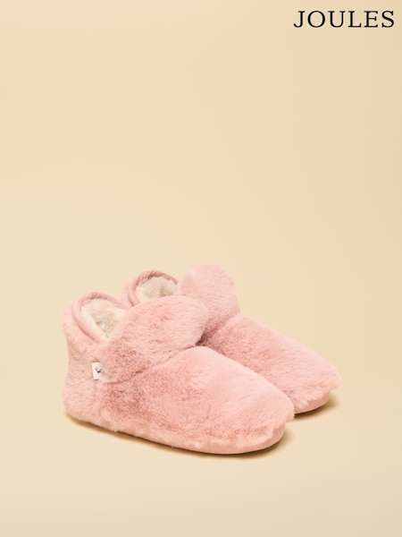 Pink - Joules Kids' Slipper Boots