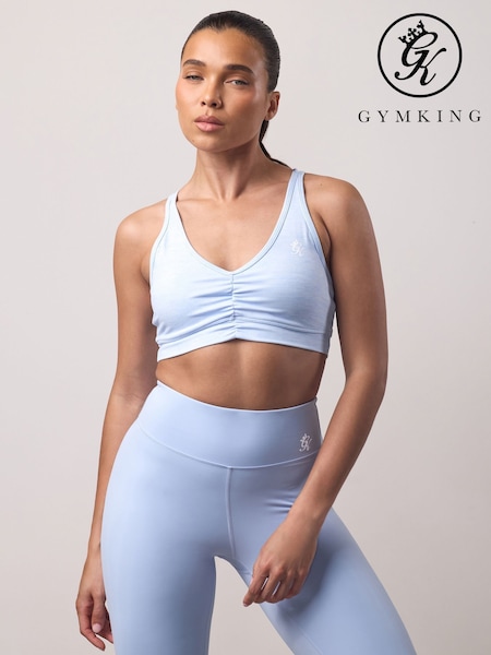 Gym King Blue 365 Scrunch Bra (Y30768) | £28
