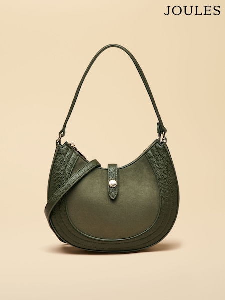 Khaki Green - Joules Crossbody Saddle Bag