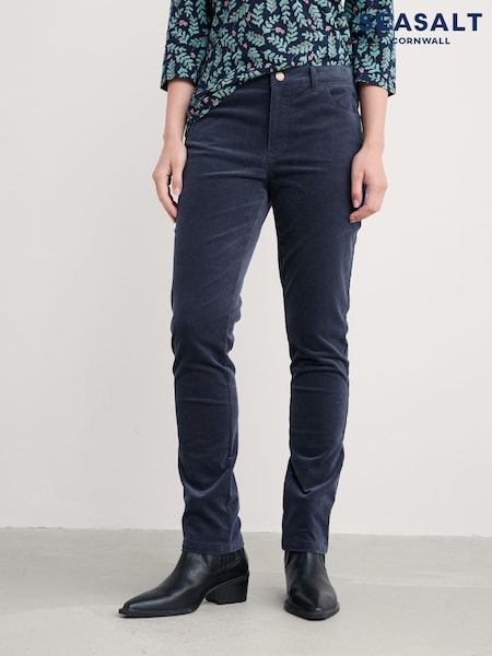 Seasalt Cornwall Blue Lamledra Trousers (Y31294) | £66