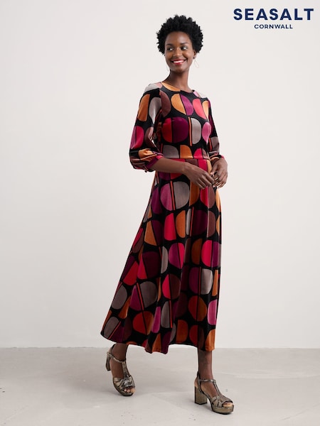 Seasalt Cornwall Black Oak Cottage Dress (Y31300) | £90
