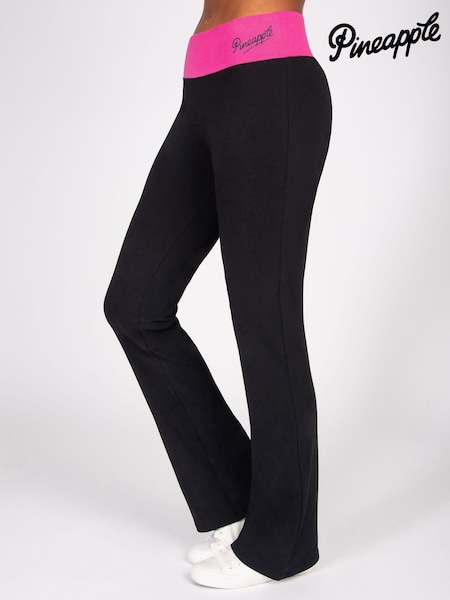 Pineapple Blue Contrast Band Bootcut Jersey Trousers (Y31466) | £30
