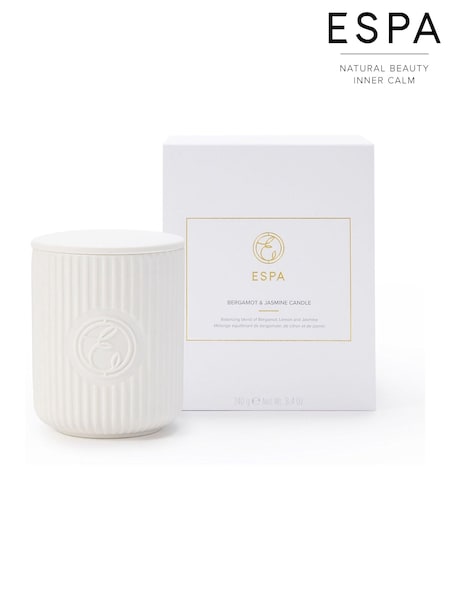 ESPA Bergamot & Jasmine Candle 240g (Y31701) | £45