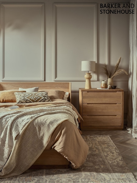 Barker and Stonehouse Natural Olav 3 Drawer Chest (Y32109) | £725