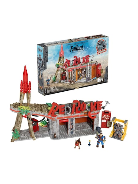 Mattel Games Mega Bloks Fallout Red Rocket Truck Stop Playset (Y32540) | £83