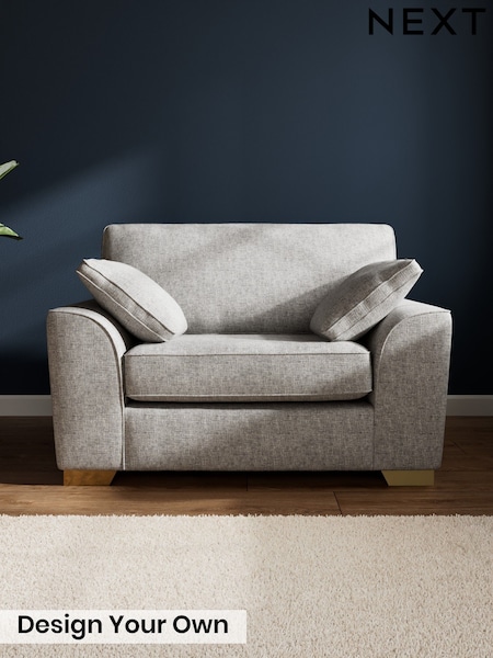 Chunky Boucle Easy Clean/Light Grey - Stamford
