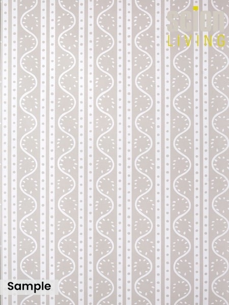 Scion Linen Split Pea Oakham A4 Wallpaper (Y32981) | £1