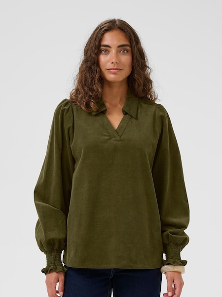 Green CUrhaena Blouse (Y33149) | £70