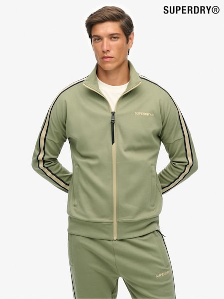 Superdry Green Tech Cult Loose Track Top (Y33360) | £60
