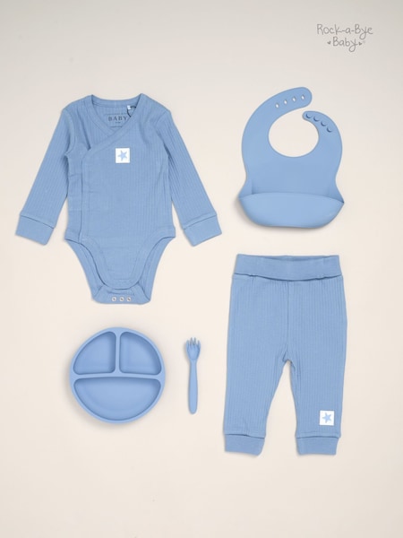 Rock-A-Bye Baby Boutique Toddler Outfit and Feeding Gift Set 5-Piece (Y33504) | £30