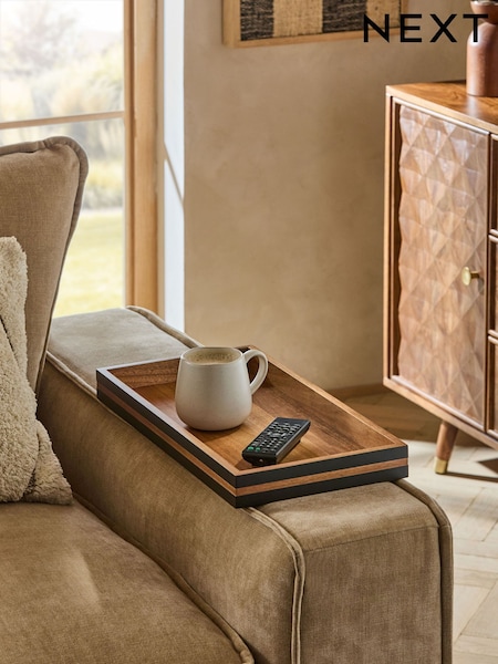 Bronx Wooden Sofa Tray