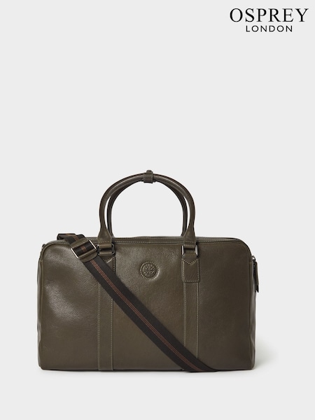 Osprey London The Compass Leather Weekender Bag (Y33932) | £395