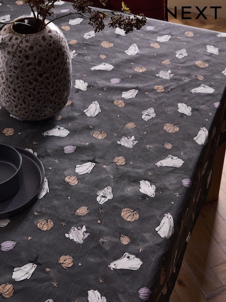 Halloween Ghost Wipe Clean Table Cloth