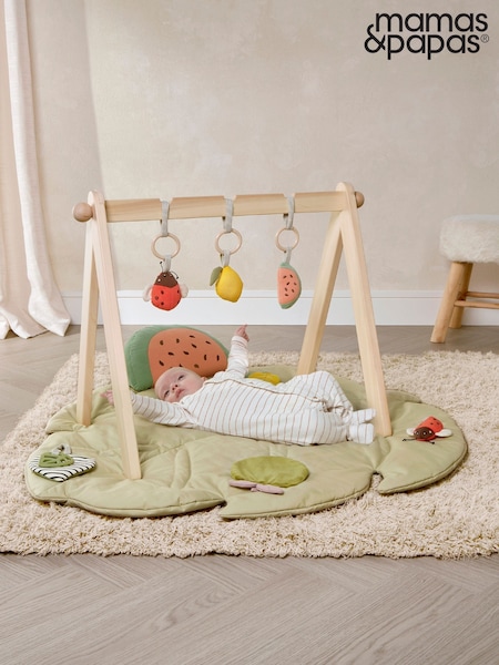 Mamas & Papas Multi Born To Be Wild Playmat Leaf (Y34345) | £75
