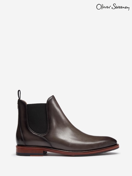 Oliver Sweeney Leather Chelsea Black Boots (Y34755) | £199