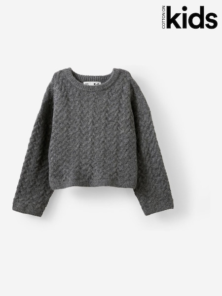 Cotton On Grey Cosi Knit Jumper (Y35003) | £28