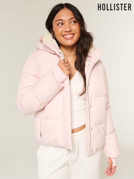 Hollister All Weather Puffer Coat (Y35134) | £89