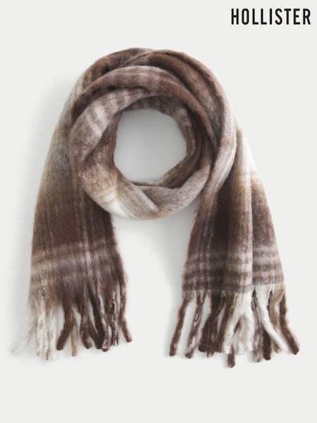 Cosy Check Scarf (Y35148) | £26