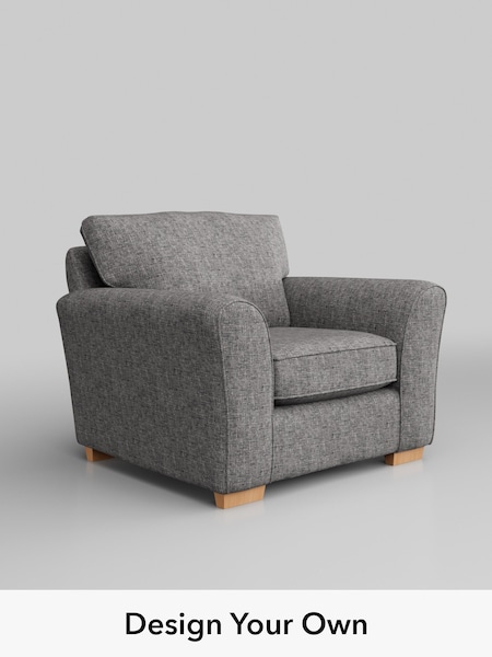 Chunky Boucle Easy Clean/Light Grey Michigan Ii (Y35240) | £625