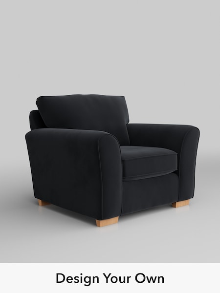 Plush Velvet Easy Clean/Charcoal Grey Michigan Ii (Y35268) | £625