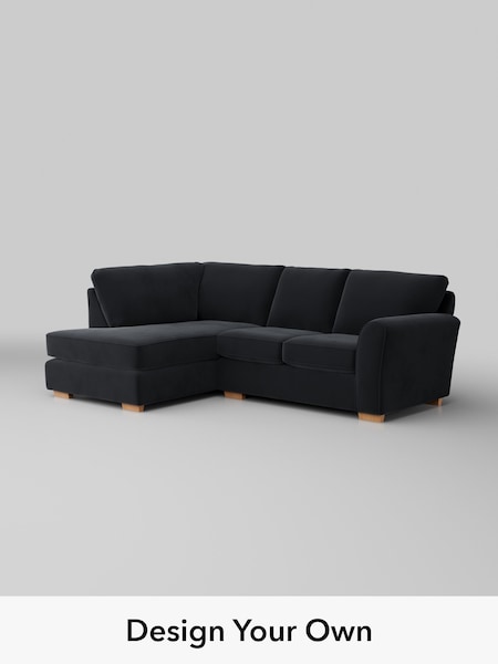 Plush Velvet Easy Clean/Charcoal Grey Michigan Ii (Y35268) | £1,450