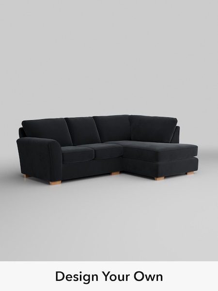 Plush Velvet Easy Clean/Charcoal Grey Michigan Ii (Y35268) | £1,450
