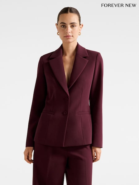 Forever New Red Lee Nipped Waist Blazer (Y35448) | £95