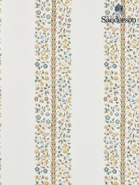 Sanderson Parchment Highgrove Pergola Stripe A4 Wallpaper Sample (Y35819) | £1