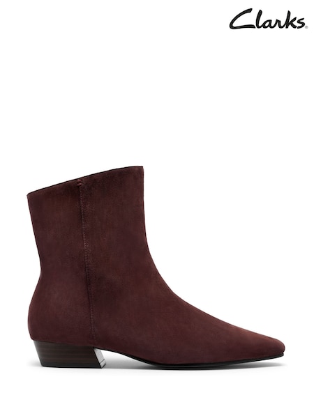 Brown - Clarks Kelso Top Boots