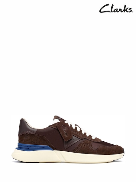 Brown - Regular Clarks Craft Wick Lace Shoes