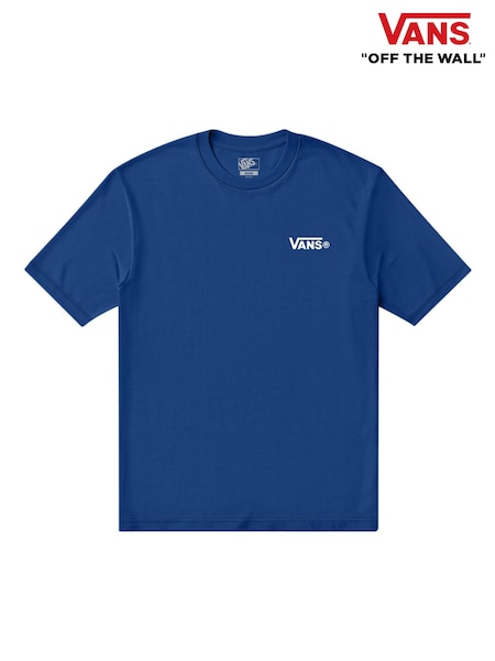 Dark Blue - Vans Left Chest Short Sleeve T-shirt