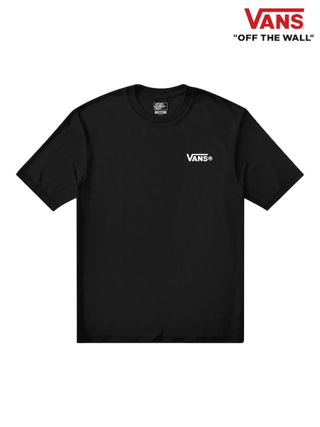Black - Vans Junior Left Chest Short Sleeve T-shirt