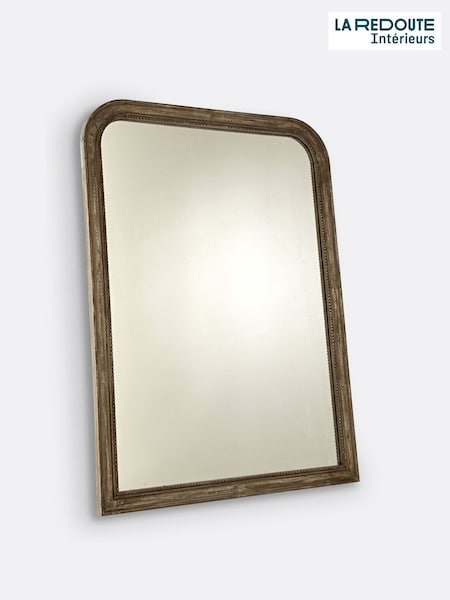 La Redoute Intérieurs Aged Gold Afsan 90 x 120cm Mango Framed Mirror (Y36616) | £155