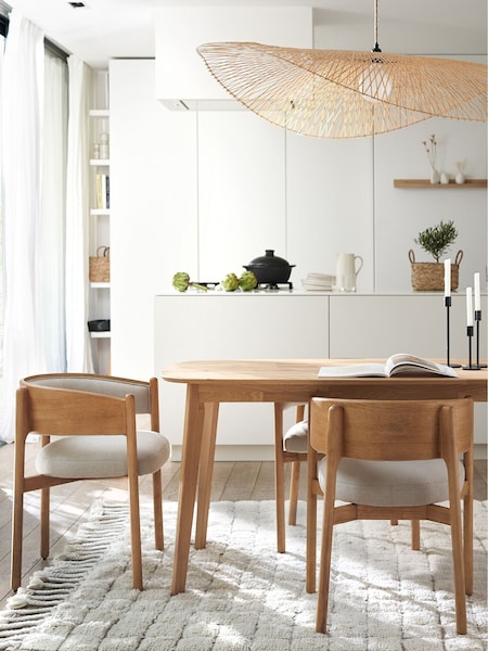 La Redoute Intérieurs Oak Dalmar 6 Seater Table (Y36646) | £450