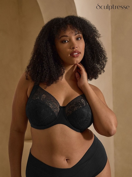 Black - Panache Sculptresse Dream Comfort Full Cup Wired Bra