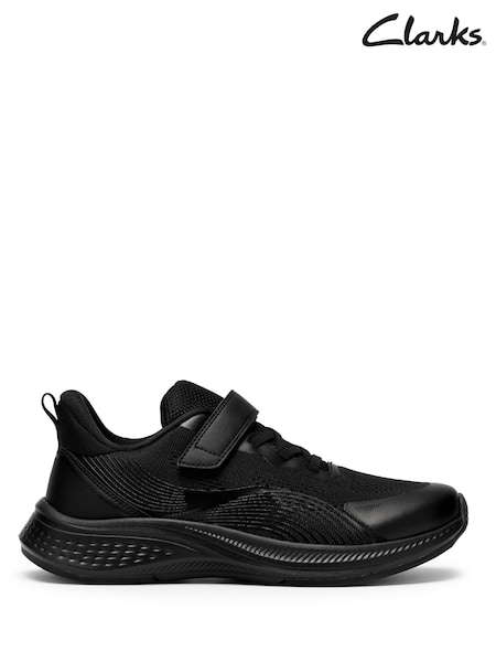 Black - Clarks Lumen Hero Trainers
